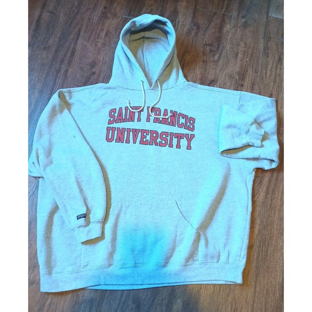 Vintage Jansport St. Francis University Mens Hooded sweatshirt (XXXL)